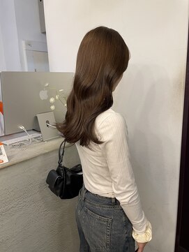 チクロヘアー(Ticro hair) @Luca オリーブベージュ