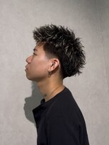カイ(X)&nbsp;テーパーフェードスパイキーショート
