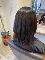 サロン ド マゼンタ(Salon de Magenta)&nbsp;韓国風ミディアムレイヤー × アッシュブラウン