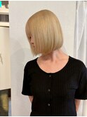 20代30代ハイトーンボブミニマルボブ