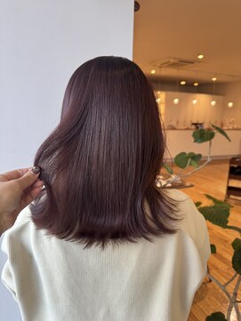 12/11  髪質改善/冬カラー/ 透明感カラー/ピンクカラー