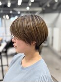 ショートボブ/お手入れ簡単ショート/ショートカット