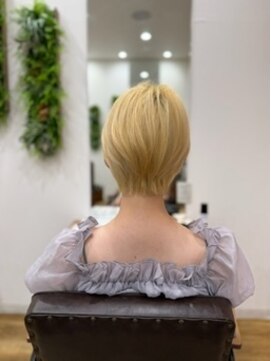 リンク(Link Hair&Spa) 【ASUKA】ハイトーンショート
