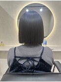 縮毛矯正　ストレートボブ