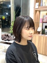 シュヴー 浦安店(CHEVEUX)&nbsp;【浦安】レイヤーボブ×暗髪カラー