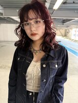 アメリ(AMELIE)&nbsp;【山岡拓也】ブリーチ無しダブルカラー×カシスグレージュ