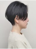 【morio浦和 安齋】刈り上げハンサムショートセンターパート