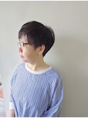 30代40代50代おすすめ 耳スッキリショートレイヤー