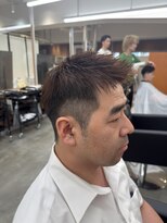 ルースト 南堀江店(ROOST) 刈り上げセンターパート/波巻きツイストスパイラル/南堀江