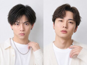 ネオリーブアオバ 高田馬場店(Neolive aoba)の写真/[メンズCut+眉カット￥4950/メンズカット+パーマ￥9900]ON・OFFを問わない自然なパーマ/髪質改善/縮毛矯正