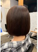光に透ける、ナチュラル艶ボブ【武蔵小杉】