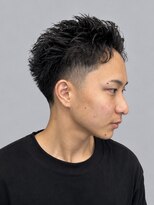 スター 稲沢店(STAR)&nbsp;メンズカット刈り上げアップバングショート