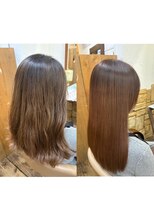 シュリンプ 桜山店(SHRIMP)&nbsp;髪質改善トリートメントBefore→After