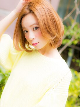 アジールヘア 池袋東口店(agir hair) LAシティガール風*sweetボブ*【池袋】池袋池袋東口