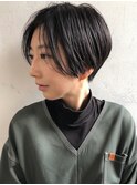 前下がりショートボブ