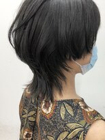 キューズ クラブ(cuz KLUB)&nbsp;【cuzKLUB】ショートウルフ×ブルーブラック