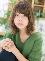 カバーヘア ブリス 上尾西口店(COVER HAIR bliss) ■斜めバング抜け感ネオウルフ106-15★上尾20代30代40代