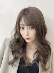 【金沢】10代20代　シースルー前髪　大人可愛い　小顔　ロング