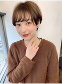 【畑中正敏】20代30代40代◎小顔丸みくびれショート、ボブ