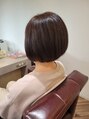 チュラブラン 泉田中店(CHURA BLANC) 丸みをもたせ、襟足もスッキリカットしたボブスタイルです。