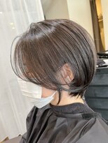 ファンド 千葉(fand)&nbsp;コンパクトショート/透明感ボブ/グレージュカラー/ボブウルフ/