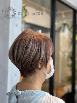 モリノマ(morinoma) メリハリショートボブ【ノンジアミンカラー】