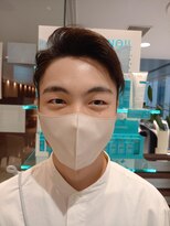 エムコーゾーヘアー(M KOZO hair)&nbsp;清潔感×アップバング