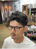 ウェーブパーマスタイル
