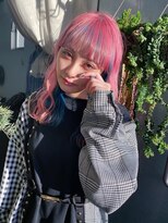 フィン(fin,)&nbsp;fin,/外ハネボブ/セクションカラー/グラデーションカラー