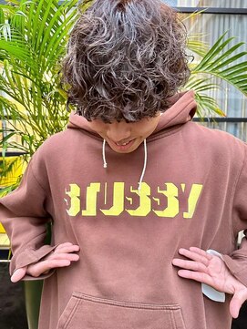 ヴヴ(Bub) spiral perm/メンズパーマ くるくるマッシュ