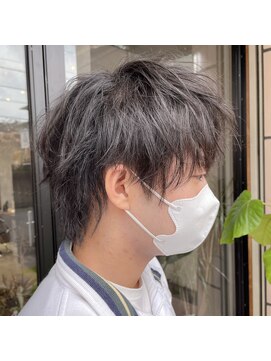 ロンドカスティーヨ 四日市(Lond castillo) マッシュウルフ/ニュアンスパーマ/メンズウルフ