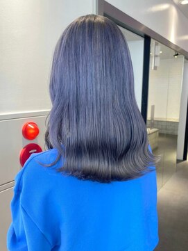 ゲーム 原宿店(GAME) ダブルカラーブルーベージュカラーケアブリーチハイトーンカラー