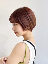 トルネード(TORNADO)&nbsp;大人ショートヘア前髪ありひし形丸み丸顔面長絶壁エラ張りK0520