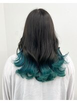 アライブ キチジョウジ(ALIVE Kichijoji)&nbsp;【ALIVE吉祥寺】ターコイズブルーグラデーションカラー