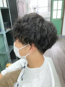 オリーブ(OLIVE) スパイラルパーマ_メンズスタイル