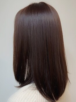 エクリュ 千葉(ecru)の写真/話題の髪質改善トリートメント<TOKIO>を使用。髪の芯から潤い、カラーをしてもずっと美しい髪へ。[千葉]