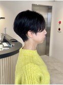 【くせ毛カット】ハンサムショート