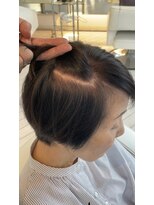 ヘアメイク ミューズ 自由が丘(Hair Make Muse) アフター → ビフォア　右にスワイプ*【脱白髪染め/白髪ぼかし】