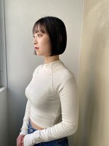 シセイ 青山(SHISEI)&nbsp;ぱつっとボブ/ボブ/黒髪ボブ/前髪カット［南青山］