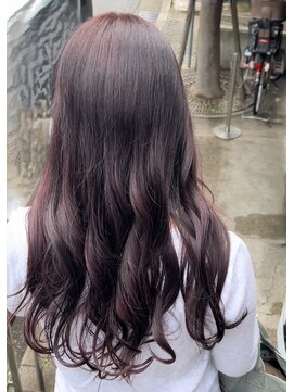 トロワ(Trois) ブリーチなしピンクブラウン♪