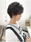 ショート×パーマスタイル/クセ毛風/ボディパーマ/ルーズパーマ