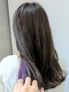 アヤラ オーガニックアンドスパ 東船橋店(AYALA) 【中村のぞみ】グレージュ×インナーパープル