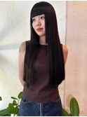 【栄　矢場町　大須】 ストレートスタイル　シンプルストレート