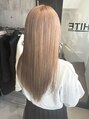 アンダーバーホワイト 京橋店(_WHITE)&nbsp;ダメージレスなハイトーンカラー。複雑履歴などもお任せ下さい！