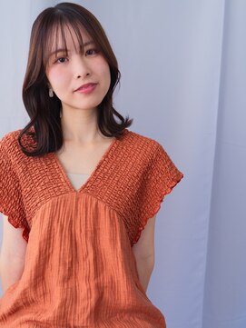 デビュー 沖縄泡瀬店(Debut) 黒髪/ボブウルフ/ネビージュ/小顔/ワンレン/スペインカール