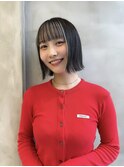 レイヤーボブ×ハイトーン[心斎橋/髪質改善]