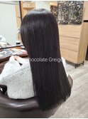 ショコラグレージュ/グレージュ/ブリーチなしカラー