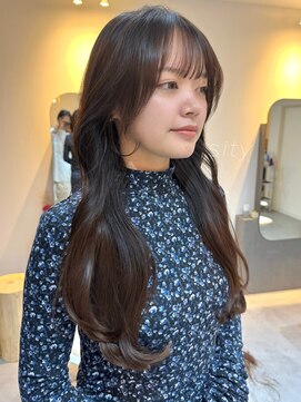 シティー(sity) 柔らかいロングレイヤー×ココアベージュ