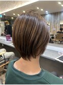 【レディース　束感ショート】