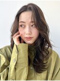 ロングレイヤー/レイヤーカット/くびれヘア/30代40代50代